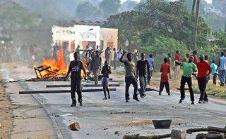 Zambians in the capital city of Lusaka welcome their new leaders.